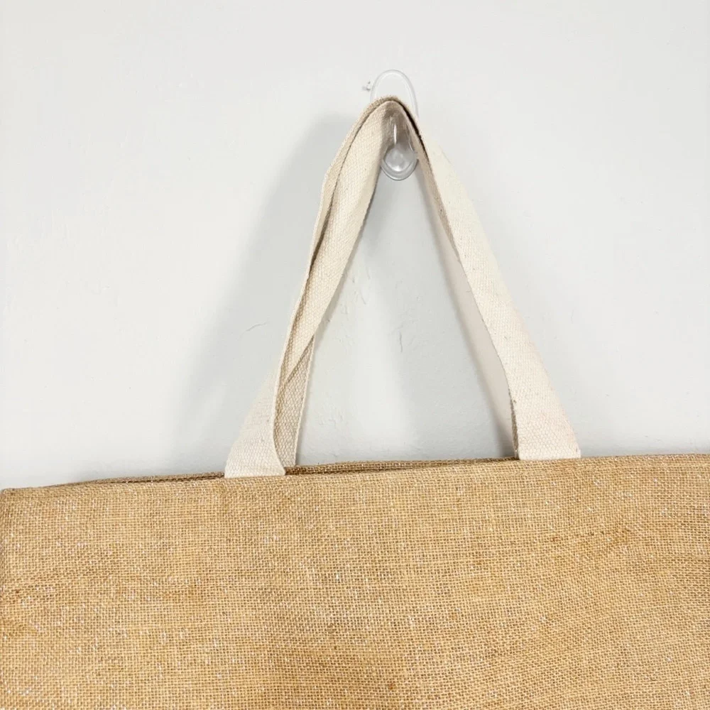 Celebrity Cruises Large Beach/Tote Bag 100% Jute 20.5